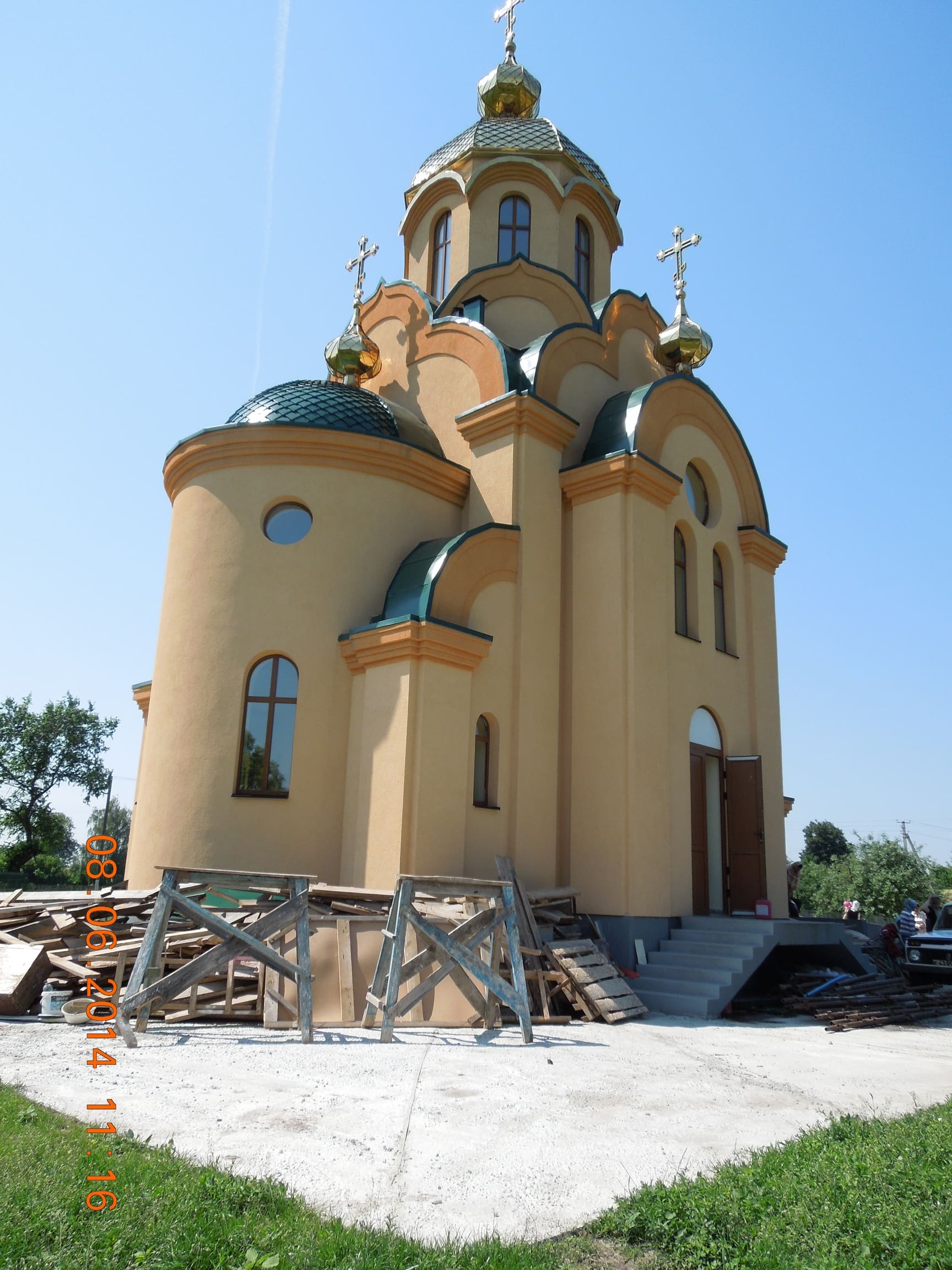 Проект храма в завершении строительных работ